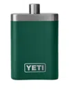 Yeti Logo Flask (207 Ml) In Green