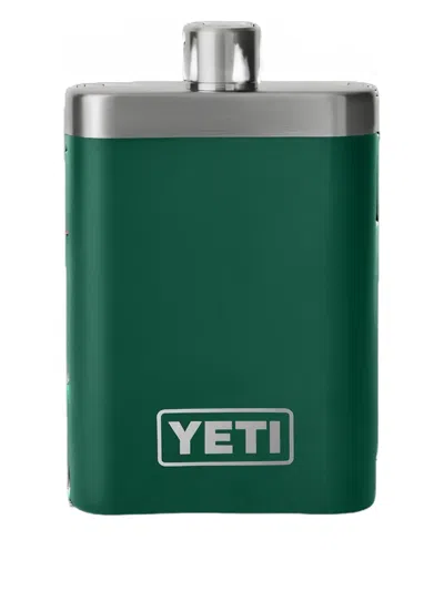 Yeti Logo Flask(180ml) In Green