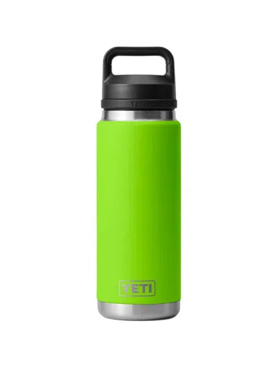 Yeti Logo-embossed Screw-top Water Bottle In Green