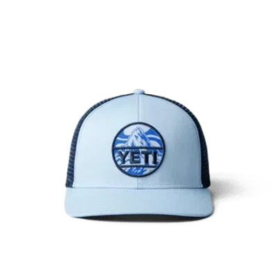 Yeti Mountain Badge Hat In Blue