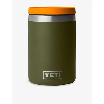 Yeti Olive & King Crab Orange Rambler 16oz Stainless-steel Outdoor Food Jar 473ml