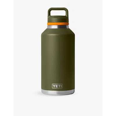 Yeti Olive & King Crab Orange Rambler 64oz Chug-cap Stainless-steel Bottle 1.9l
