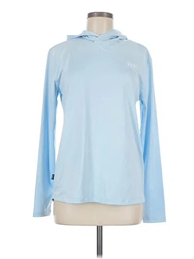 Pre-owned Yeti Pullover Hoodie In Blue
