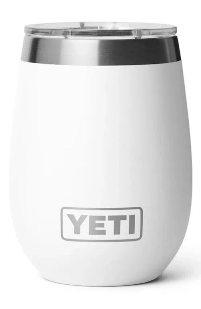 Yeti Rambler 10-ounce Wine Tumbler In White