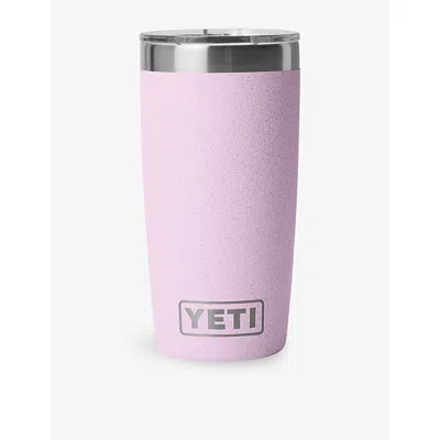 Yeti Cherry Blossom Rambler 10oz Stainless Steel Tumbler 295ml In Pink