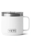 Yeti Rambler 14-ounce Stackable Mug In White