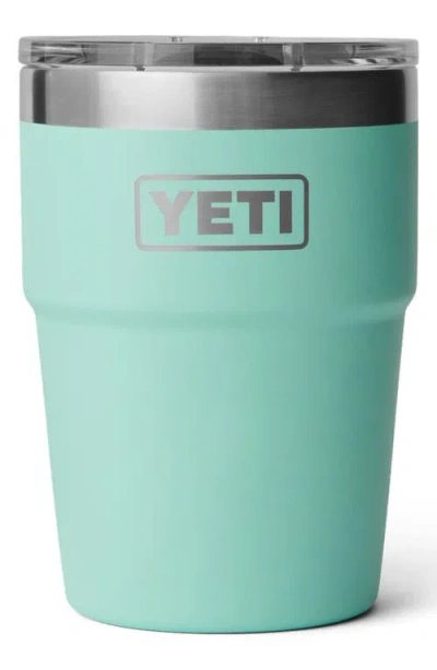 Yeti Rambler 16-ounce Stackable Cup In Blue