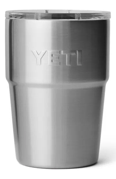 Yeti Rambler 16-ounce Stackable Cup In Gray