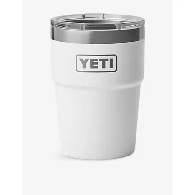 Yeti Rambler 16oz Stackable Stainless-steel Tumbler 473ml In White