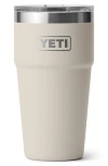 Yeti Rambler 20-ounce Stackable Cup In White