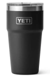 Yeti Rambler 20-ounce Stackable Cup In Black