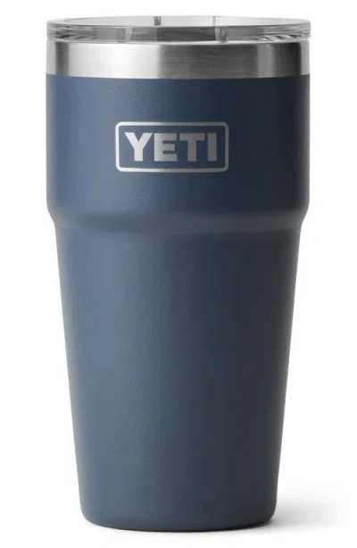 Yeti Rambler 20-ounce Stackable Cup In Blue