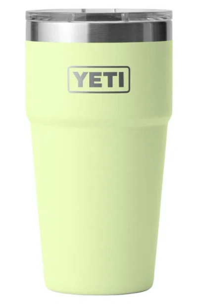 Yeti Rambler 20-ounce Stackable Cup In Green