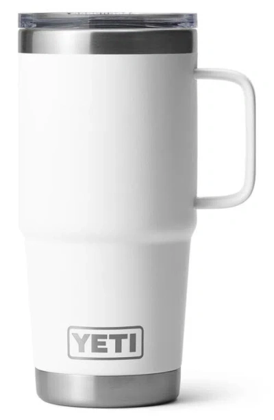 Yeti Rambler 20-ounce Travel Mug In White