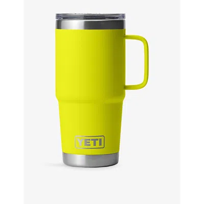 Yeti Fire Fly Yellow Rambler 20oz Stainless-steel Travel Mug 591ml