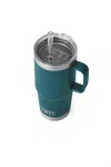 Yeti Rambler 25 oz Straw Mug In Agave Teal In Multi
