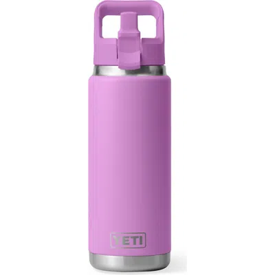 Yeti Rambler 26-ounce Straw Water Bottle In Purple