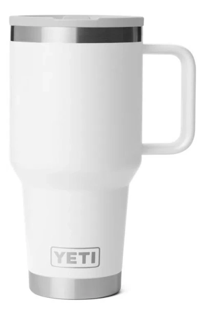 Yeti Rambler 30-ounce Travel Straw Mug In White