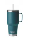 Yeti Rambler 35 oz Straw Mug In Agave Teal In Multi
