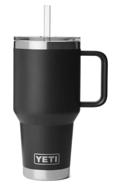 Yeti Rambler 35-ounce Straw Mug In Black