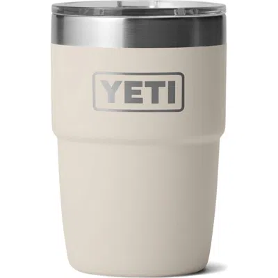 Yeti Rambler 8-ounce Stackable Cup In White