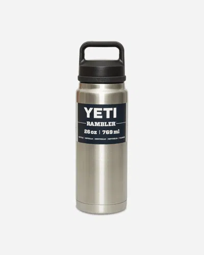 Yeti Rambler Chug Cap Bottle Stainless Steel In Gray