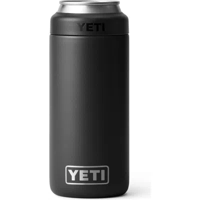 Yeti Rambler Colster 12-ounce Slim Can Cooler In Black