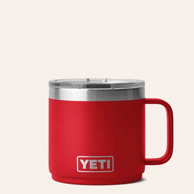 Yeti Rambler Rescue Red 14 oz Stackable Mug
