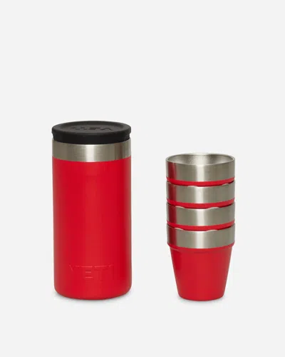 Yeti Rambler Shot Glasses Rescue In Red