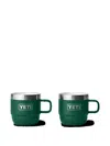 Yeti Rambler® Stackable Mug (set Of Two) In Green