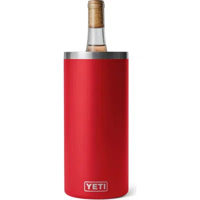 Yeti Rambler Wine Chiller In Red