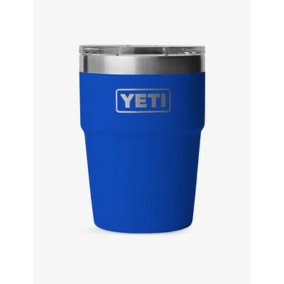 Yeti Rambler 16oz Stackable Stainless-steel Tumbler 473ml In Blue