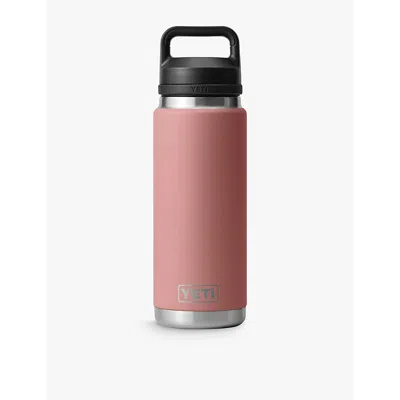 Yeti Sand Stone Pink Rambler 26oz Stainless-steel Bottle With Chug Cap 769ml