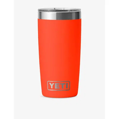 Yeti Solar Flare Rambler 10oz Stainless Steel Tumbler 295ml In Red