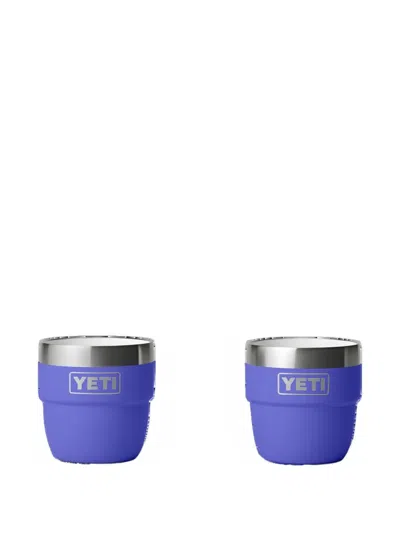 Yeti Stackable Expresso Cups (set Of Two) (118 Ml) In Purple