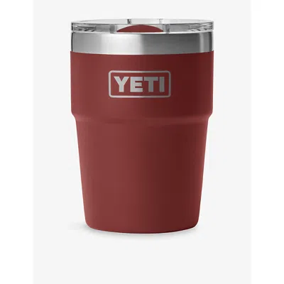 Yeti Stag Red Rambler 16oz Stackable Stainless-steel Tumbler 473ml