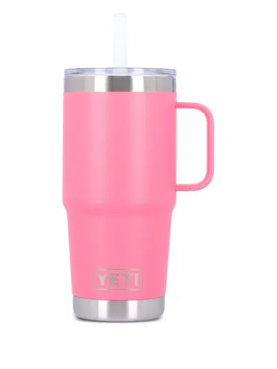 Yeti Straw Handle Mug In Pink