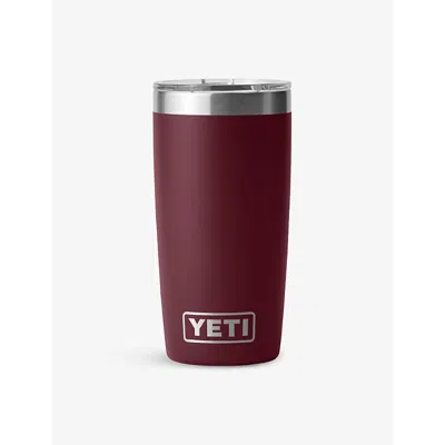 Yeti Wild Vine Red Rambler 10oz Stainless Steel Outdoor Tumbler 285ml In Wild Vine Red