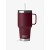 Yeti Rambler 35oz Stainless-steel Straw Mug 994ml Wild Vine Red In Wild Vine Red