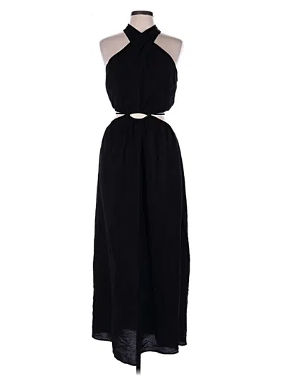 Pre-owned Yfb Casual Dress In Black