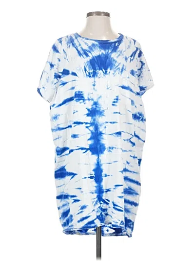 Pre-owned Yfb Casual Dress In Blue