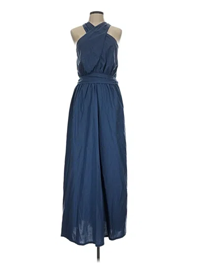 Pre-owned Yfb Casual Dress In Blue