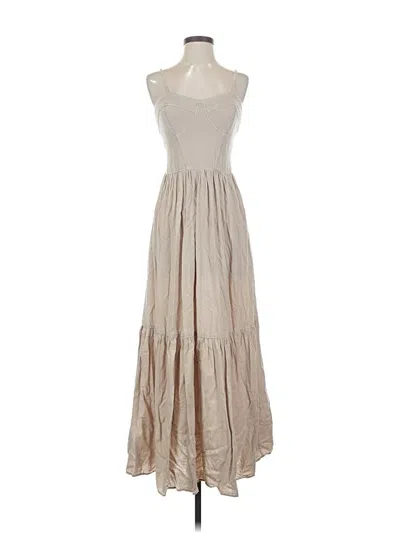 Pre-owned Yfb Casual Dress In Brown