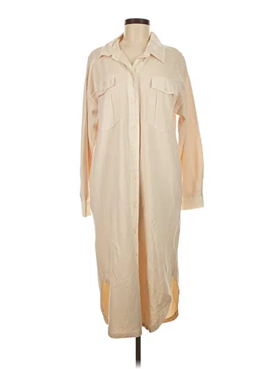 Pre-owned Yfb Casual Dress In Brown