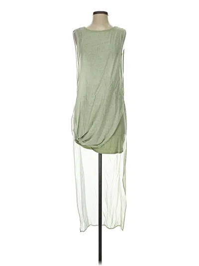 Pre-owned Yfb Casual Dress In Green