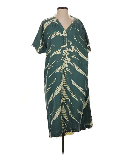 Pre-owned Yfb Casual Dress In Green