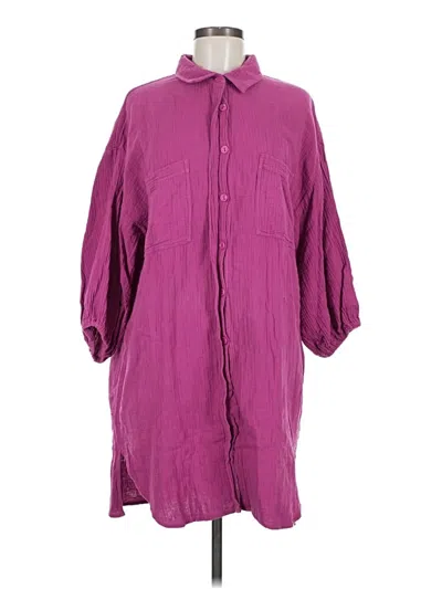 Pre-owned Yfb Casual Dress In Purple
