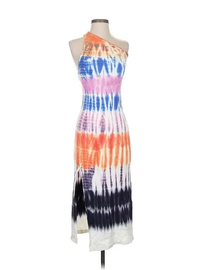 Pre-owned Yfb Casual Dress In White