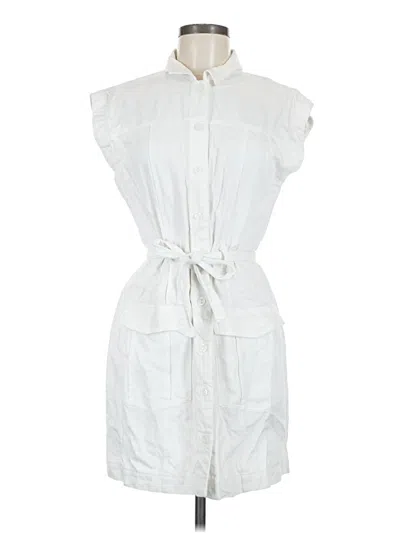 Pre-owned Yfb Casual Dress In White