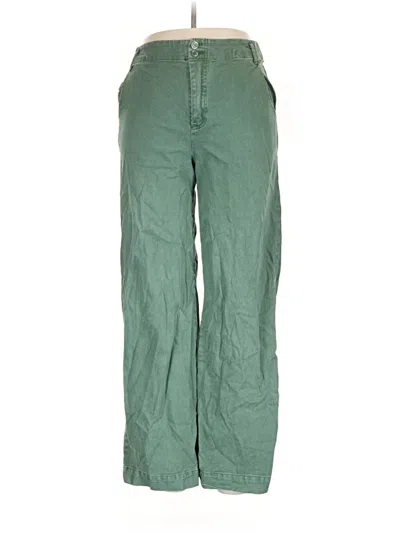 Pre-owned Yfb Casual Pants In Green